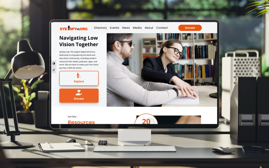 Nonprofit Website Design EyeSpy.org