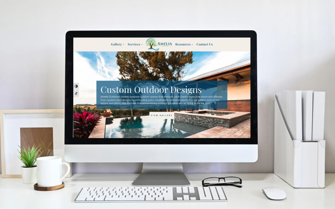 Outdoor Design Website Amelia Outdoors