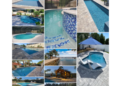 Outdoor Design Website for Amelia Outdoors Pool & Spa Page