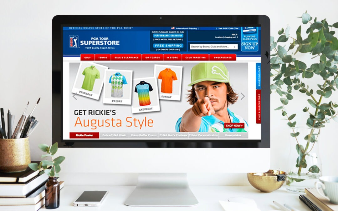 PGA TOUR Superstore Retail Ecommerce Website Redesign