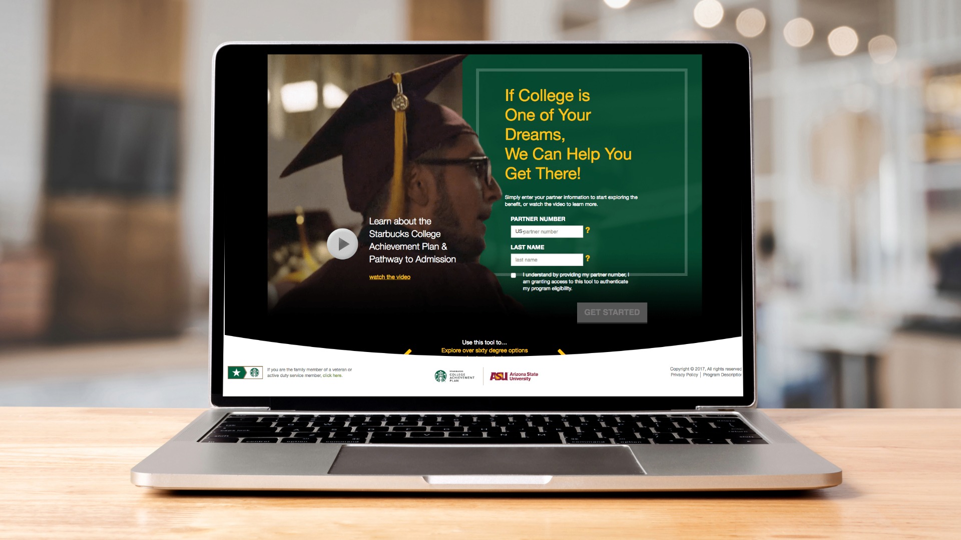 Starbucks Video Lead Conversion Campaign Website Featured Image