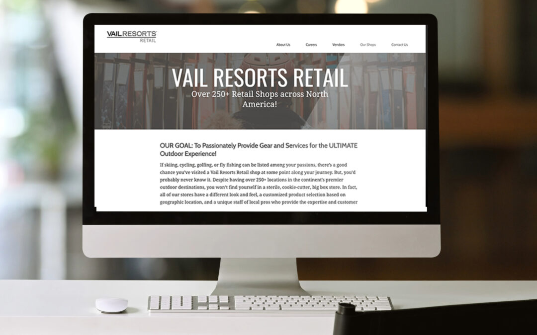 Vail Resorts Retail Website Redesign | Digital Solution