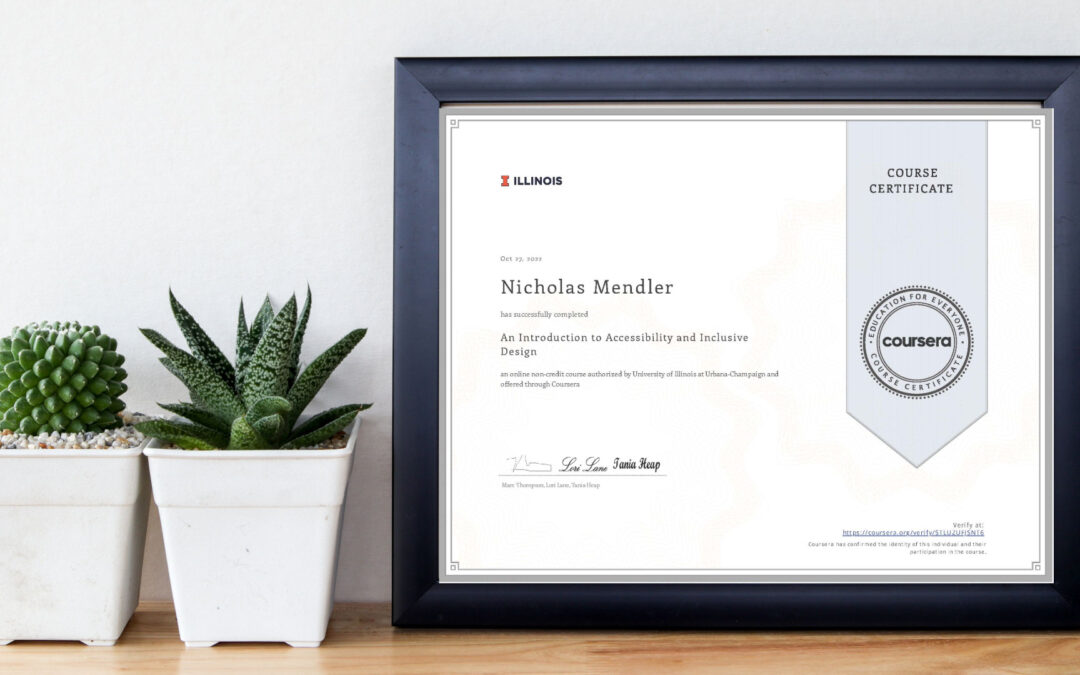 An Introduction to Accessibility and Inclusive Design