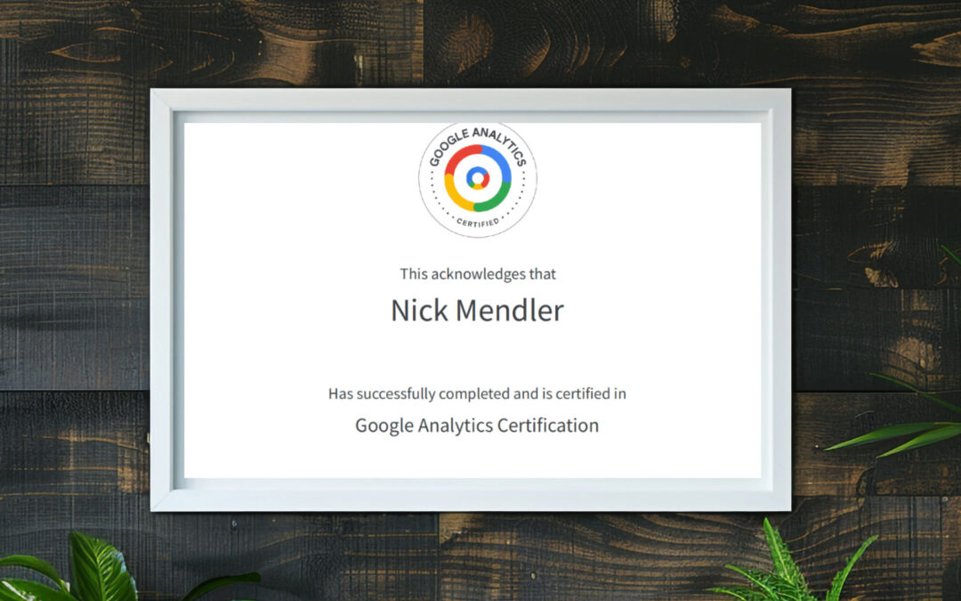 Crossing the Bridge to Data Mastery: Google Analytics Certification