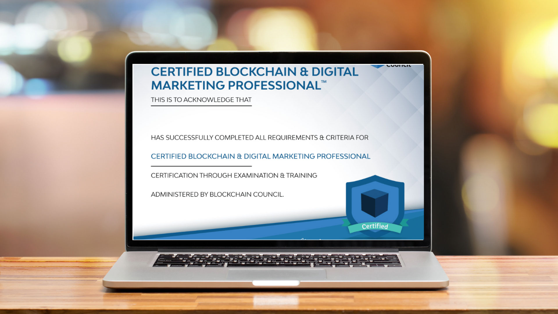 Certified Blockchain Digital Marketing Professional