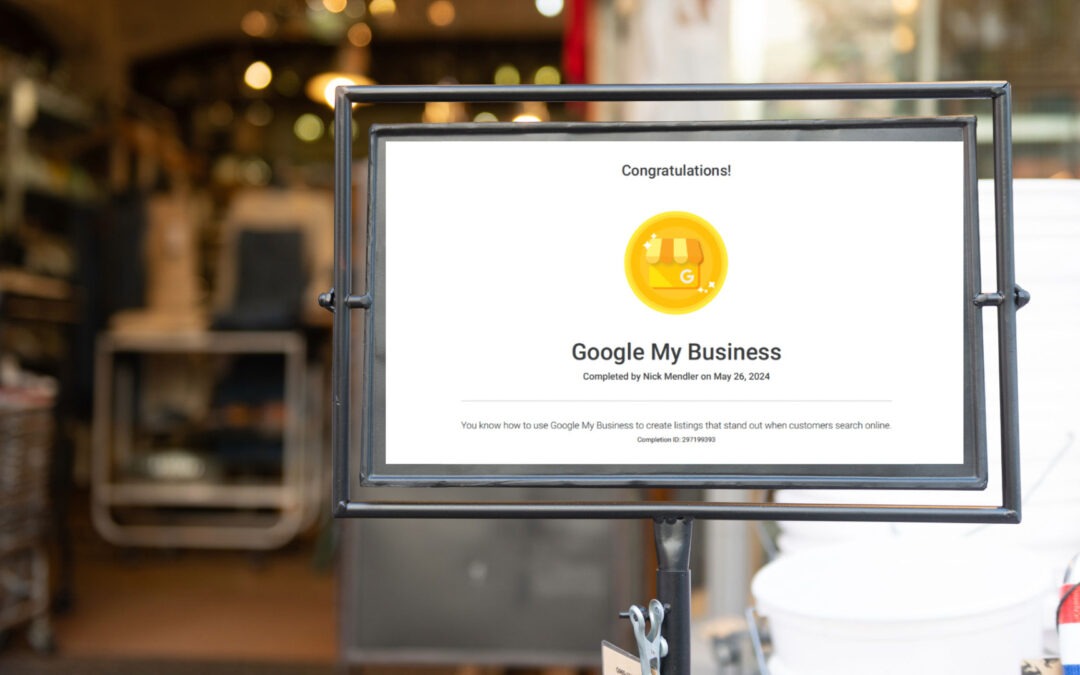 Navigating Local SEO with Google My Business Certification