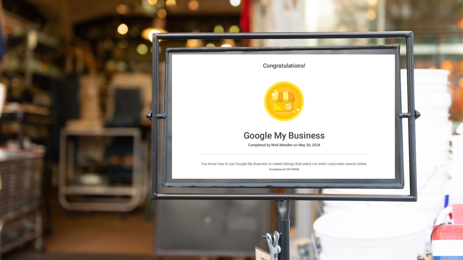Google My Business Certification Blog Post Featured Image