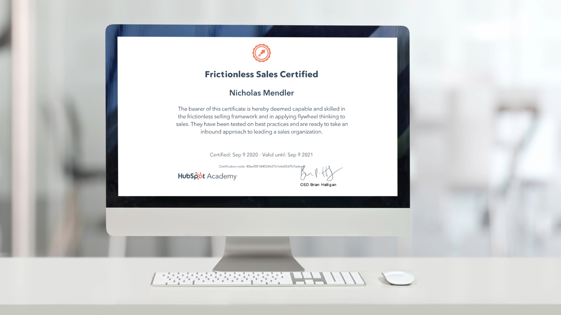 HubSpot Frictionless Sales Certification at Bridge Kid Design