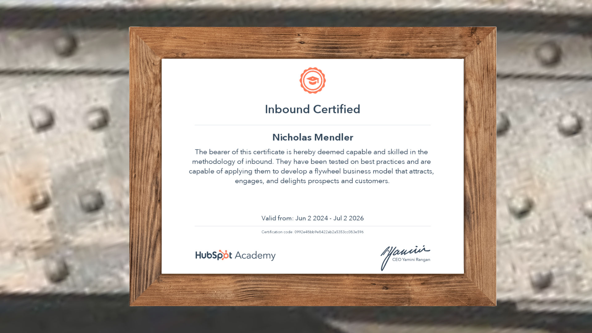 HubSpot Inbound Certification and Inbound Marketing Strategy at Bridge Kid Design Bridge Kid Design HubSpot Inbound certification